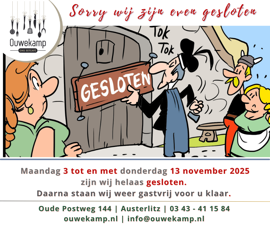OWK gesloten 2025 november